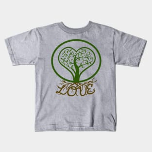 Arbor Day/Earth DayTree Love Kids T-Shirt